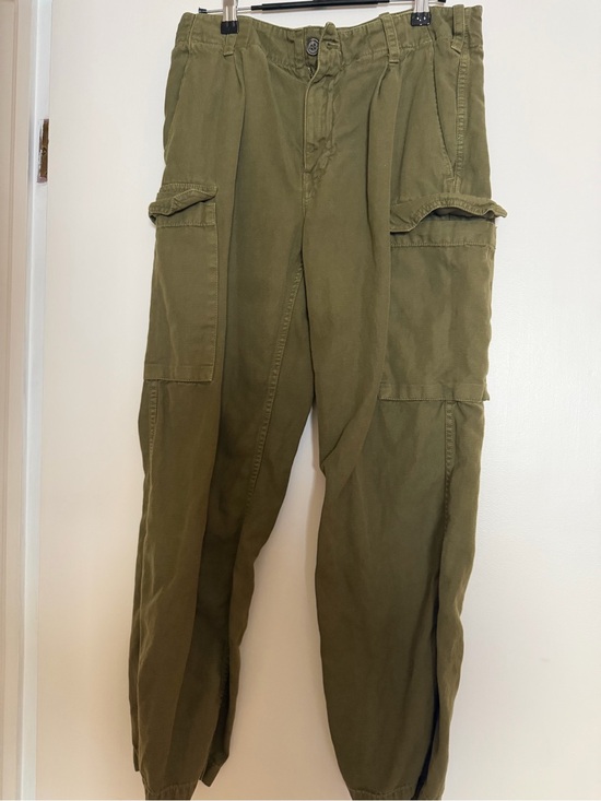 Nili Lotan Pants - Nili Lotan Olive Utility Cargo Pants